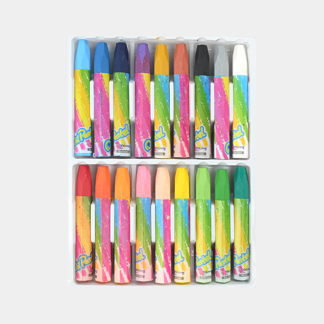 Oil Pastel 18 Colors