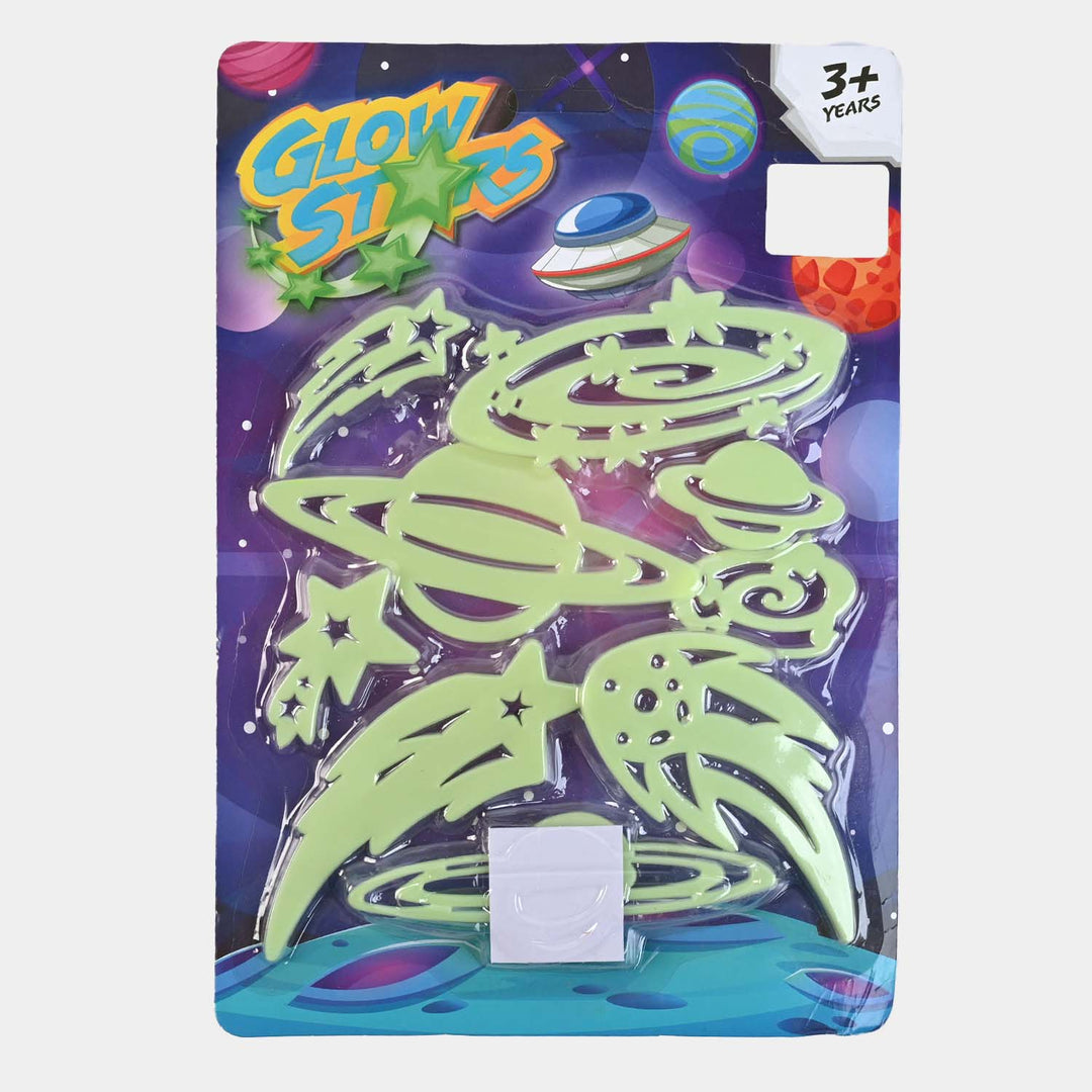 Glowing Plastic Stickers