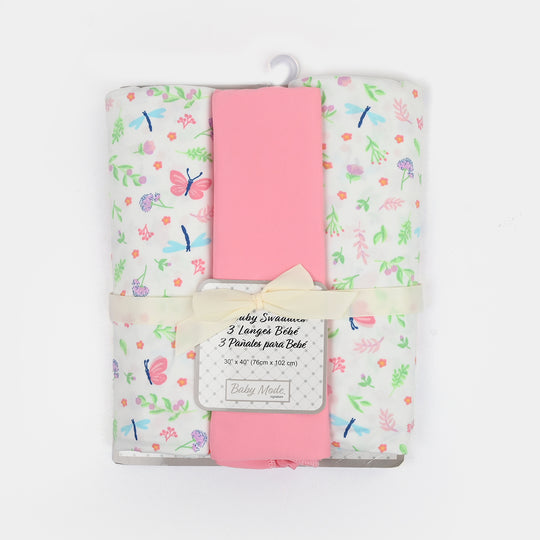 Premium Baby Wrapping Sheet - Pack of 3