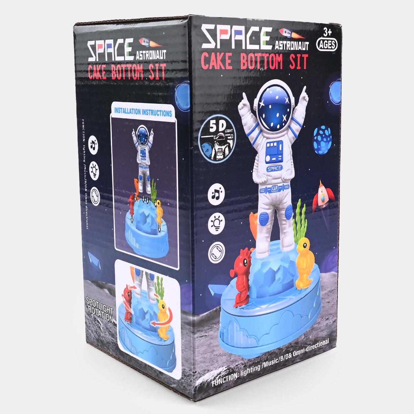 360 Rotation Astronaut Musical Toy For Kids