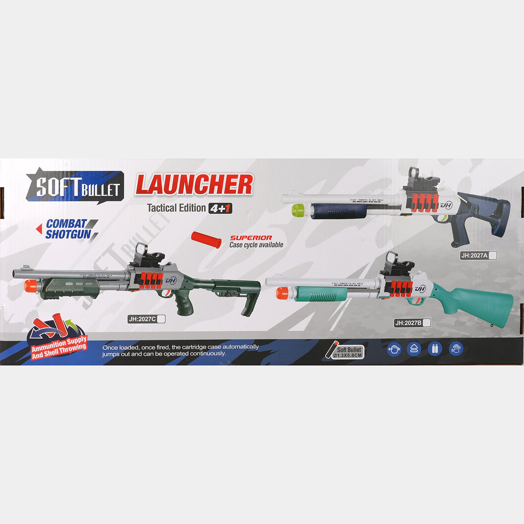 Soft Bullet Launcher Toy Gun