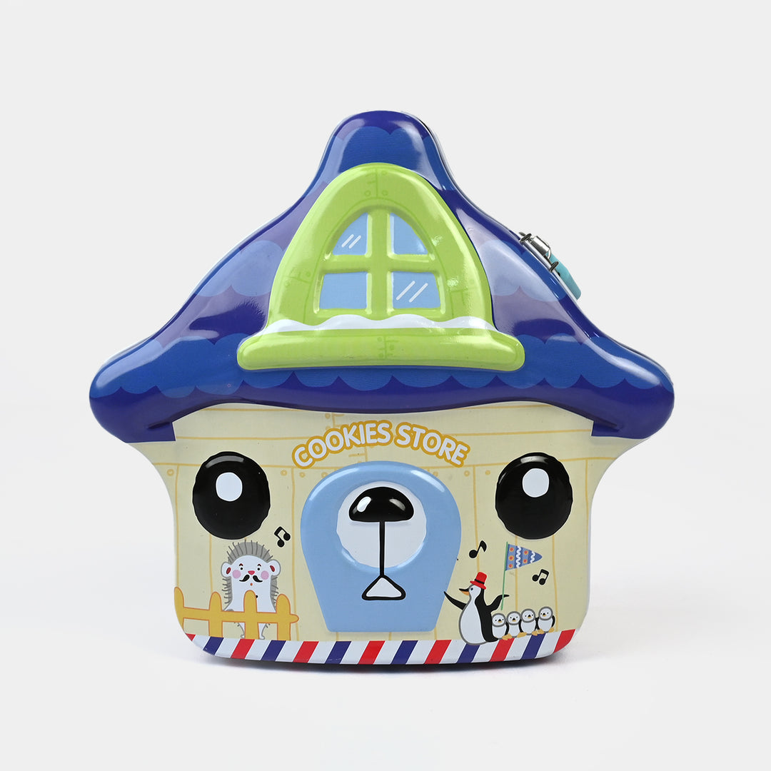 Metal Coin/Money Box with Lock For Kids