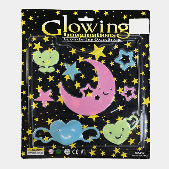 Glowing Plastic Stickers