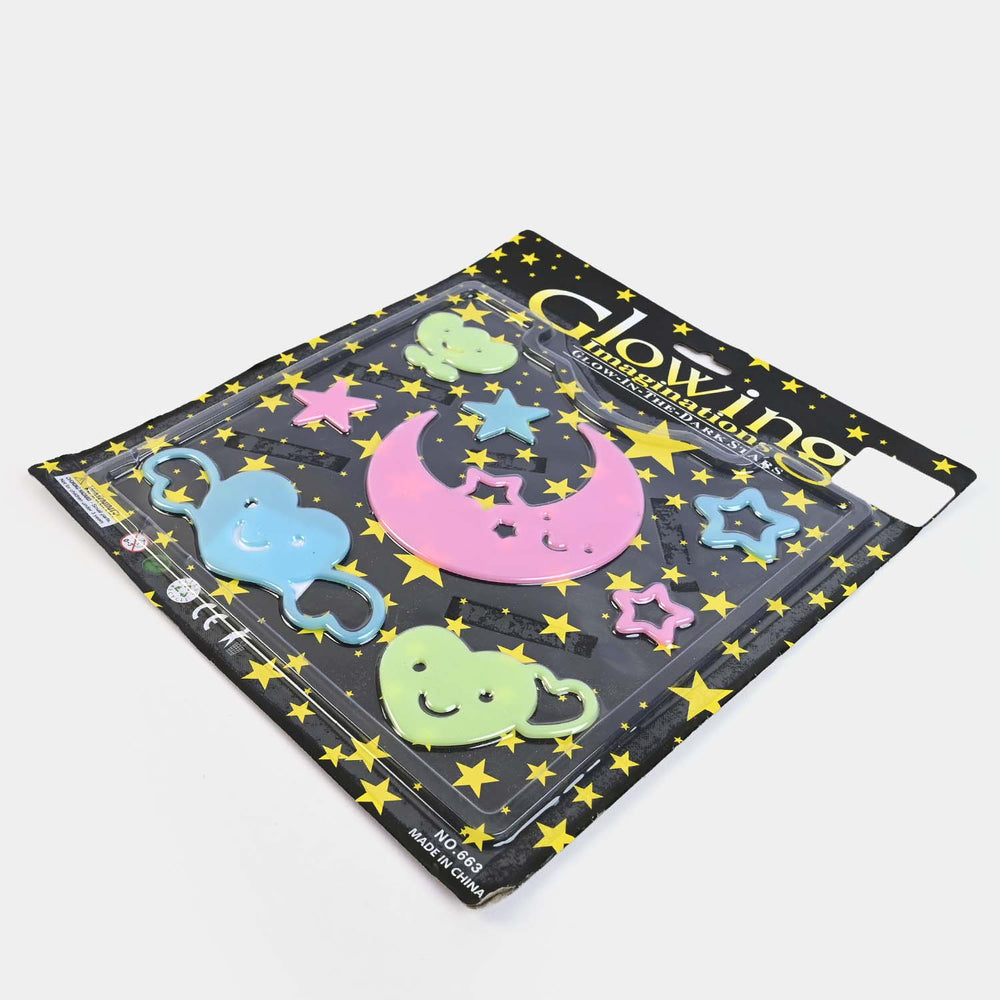 Glowing Plastic Stickers