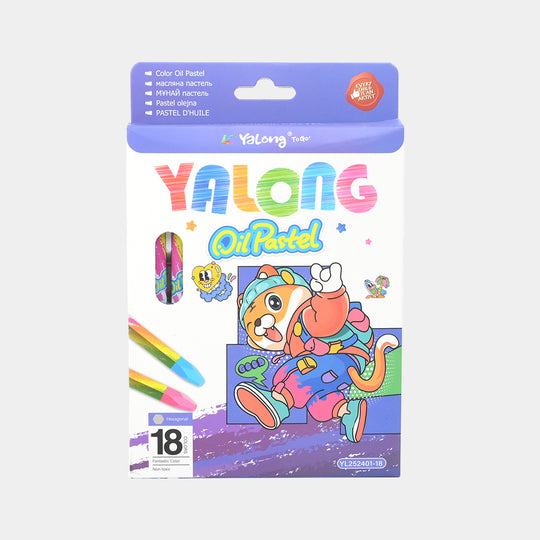 Oil Pastel 18 Colors