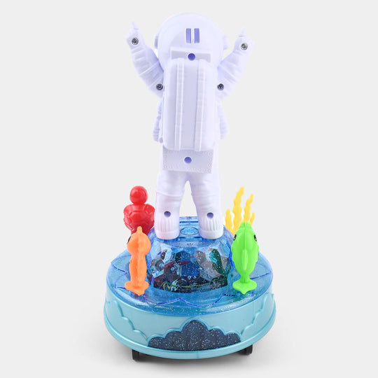 360 Rotation Astronaut Musical Toy For Kids