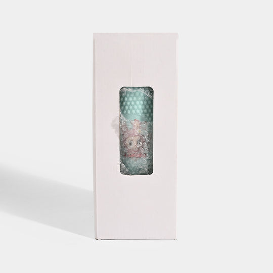 Fluted Cold Cup Tumbler with Straw