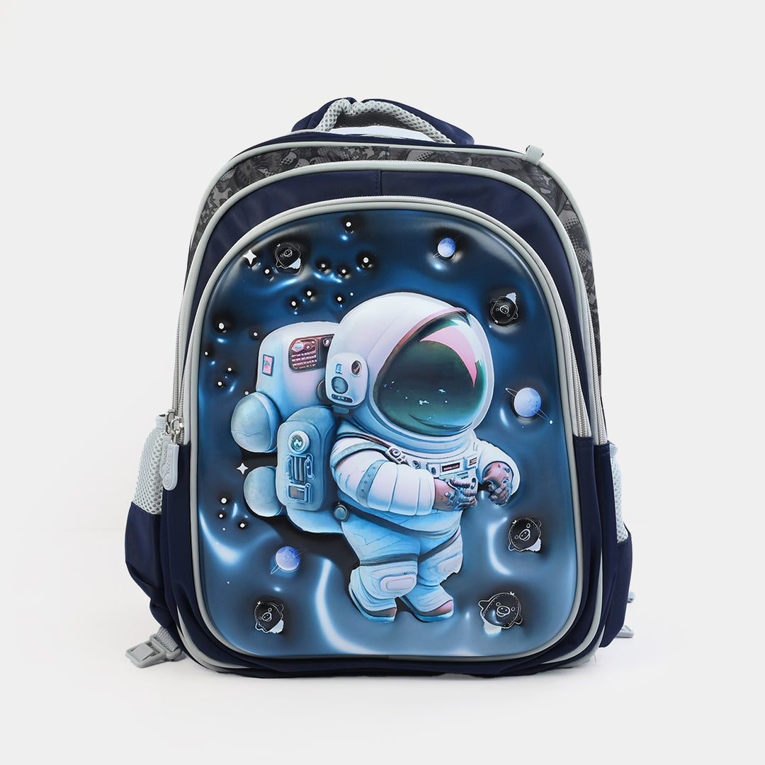 16" 3D Embossed School Bag Set | Grade 1-4