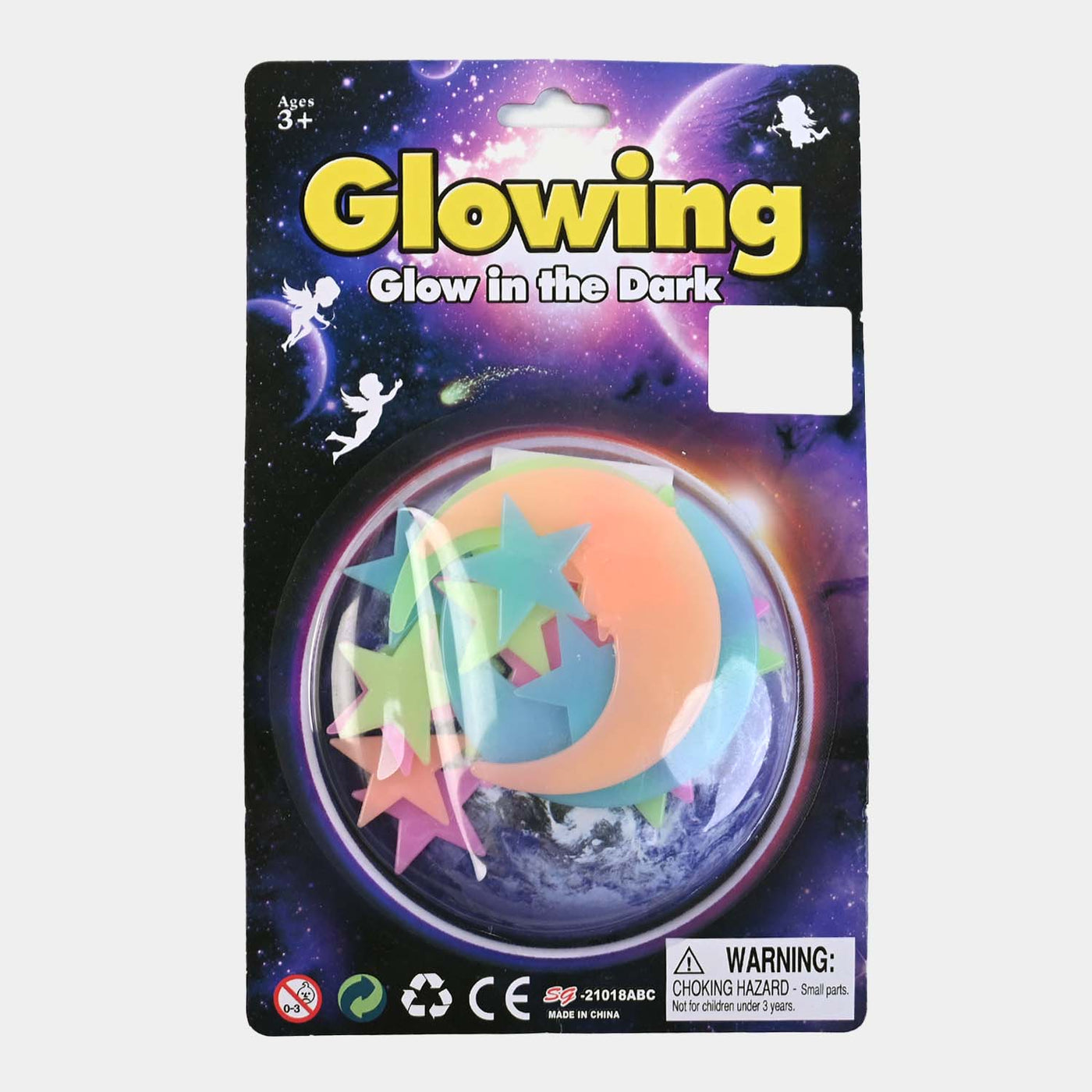 Glowing Plastic Stickers