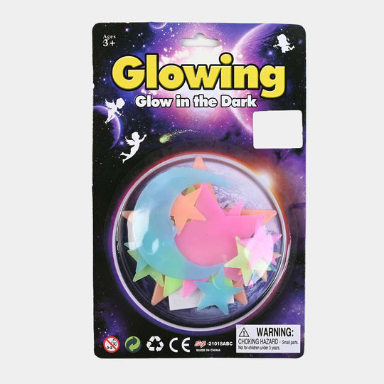 Glowing Plastic Stickers