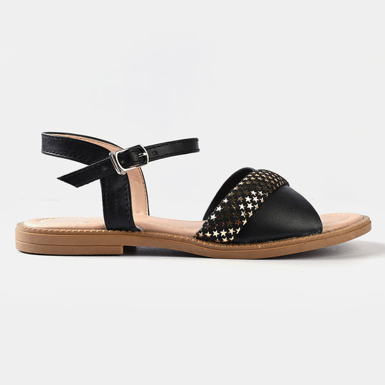 Girls Sandal 1270-BLACK