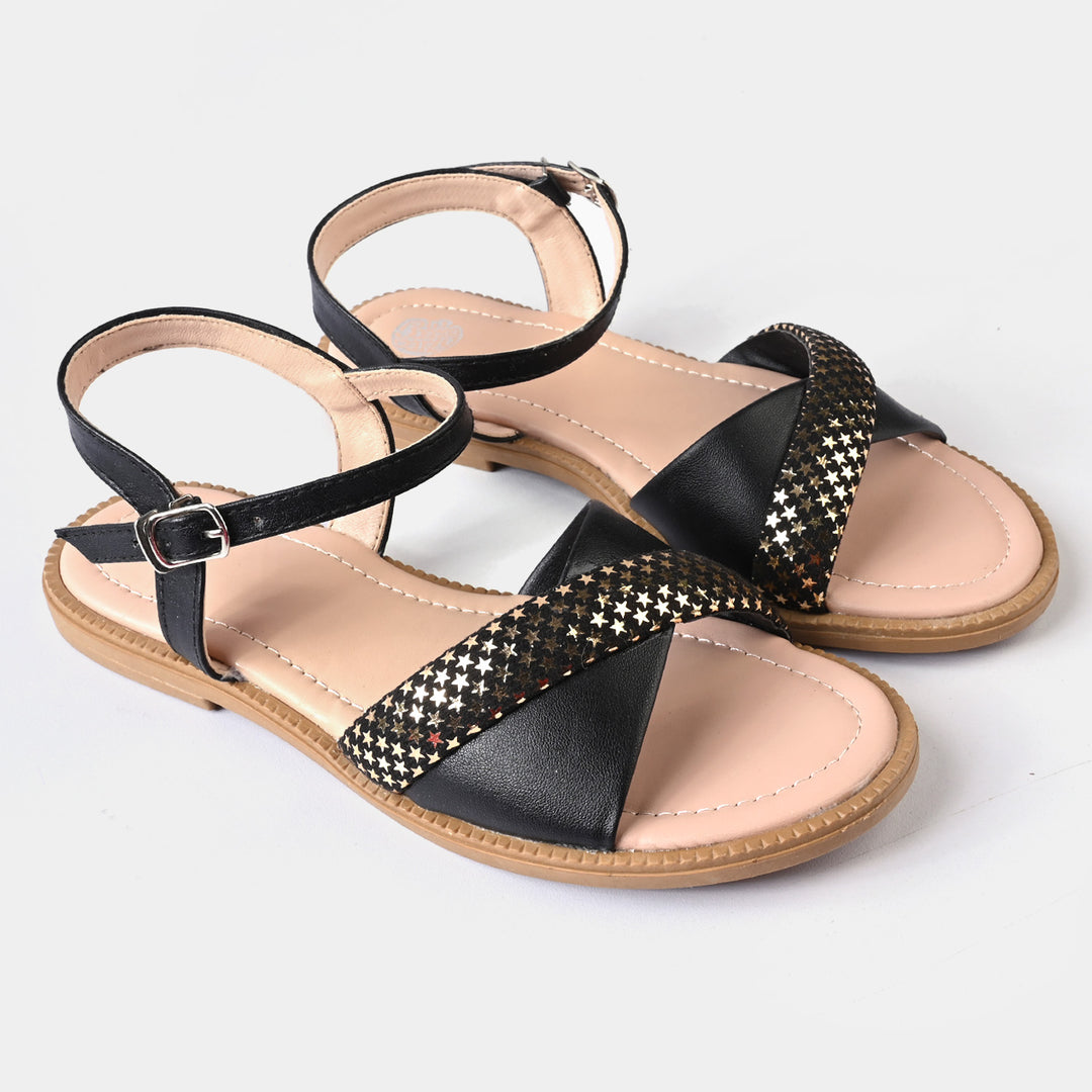 Girls Sandal 1270-BLACK