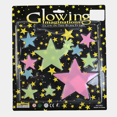 Glowing Plastic Stickers