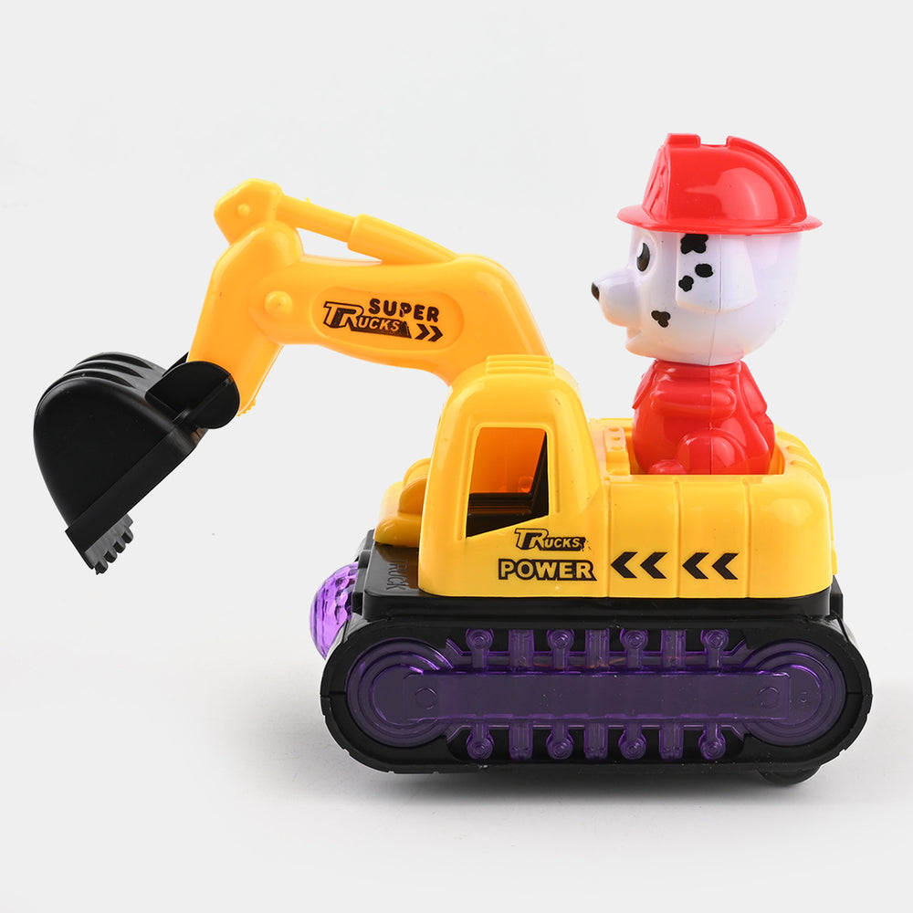 Electric Excavator With Light & Music