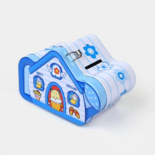 Metal Coin/Money Box with Lock For Kids