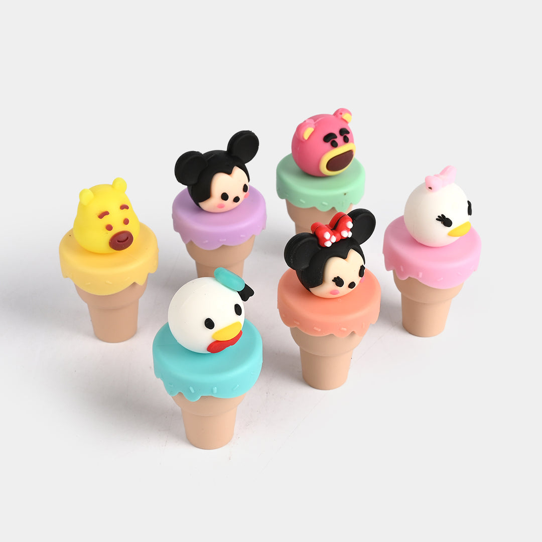 Cartoon Character Mini Highlighter Marker Set | 6PCs