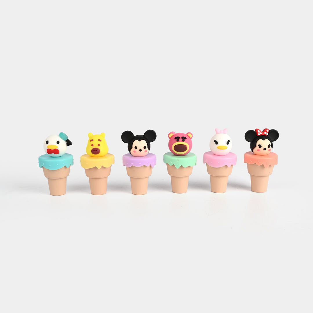 Cartoon Character Mini Highlighter Marker Set | 6PCs