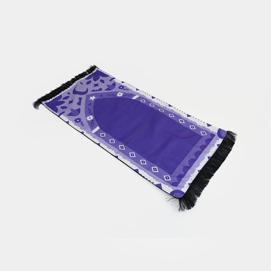Purple Prayer Mat With Cover
