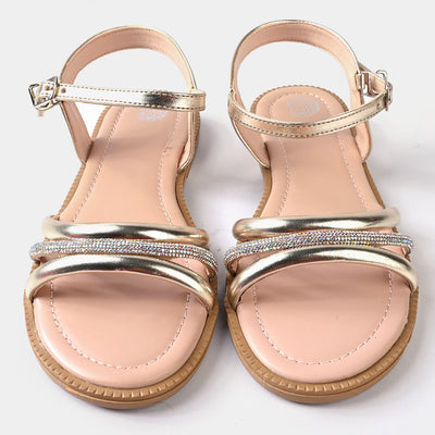 Girls Sandals 1278-Golden