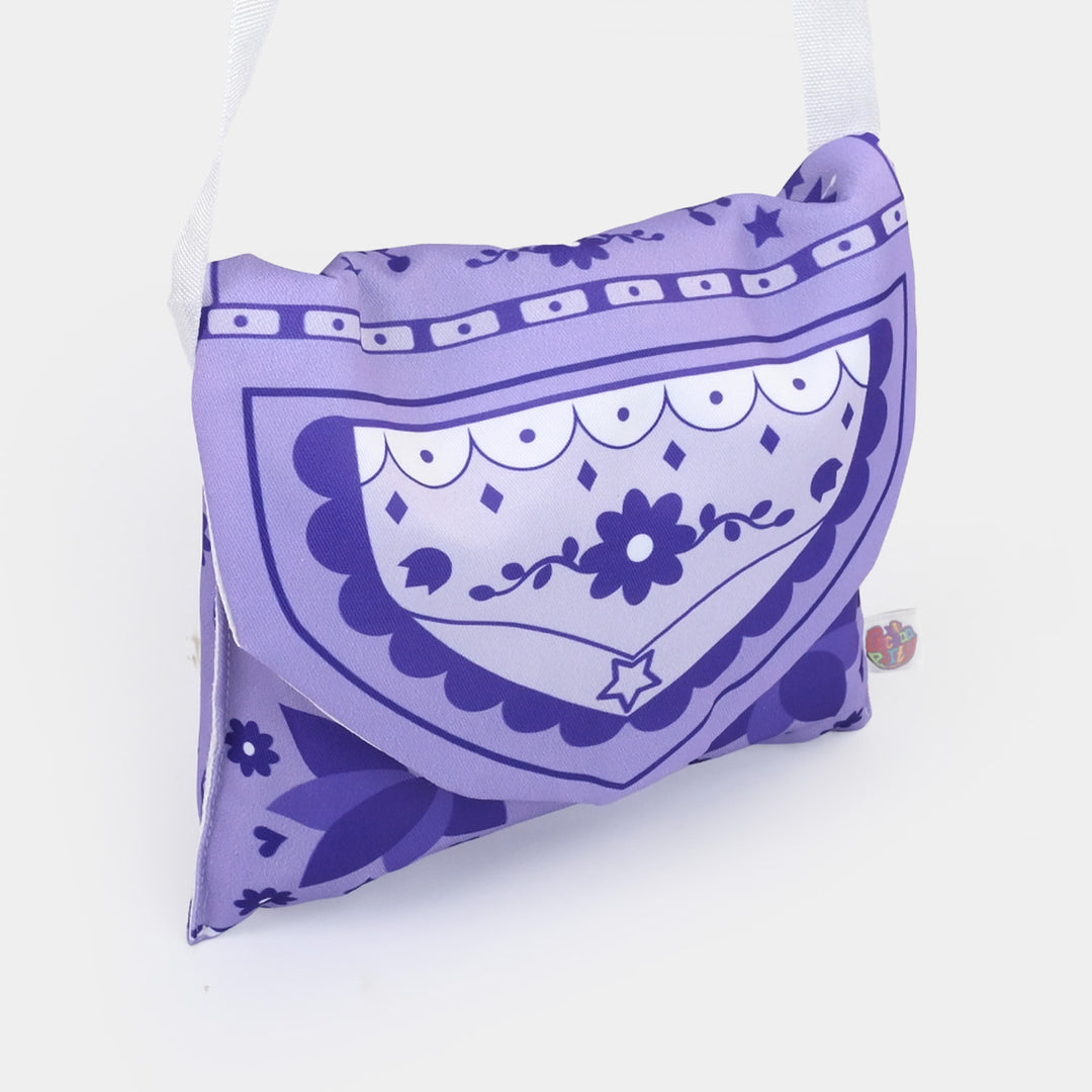 Purple Prayer Mat With Cover