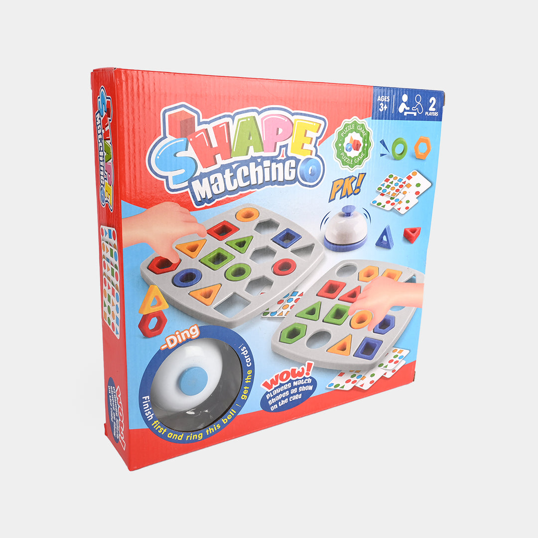 Shape Matching Board Game for Kids