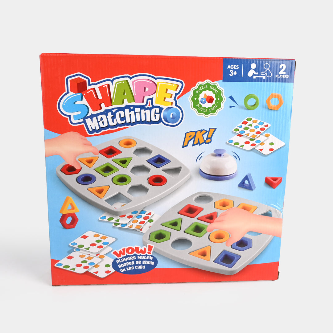 Shape Matching Board Game for Kids