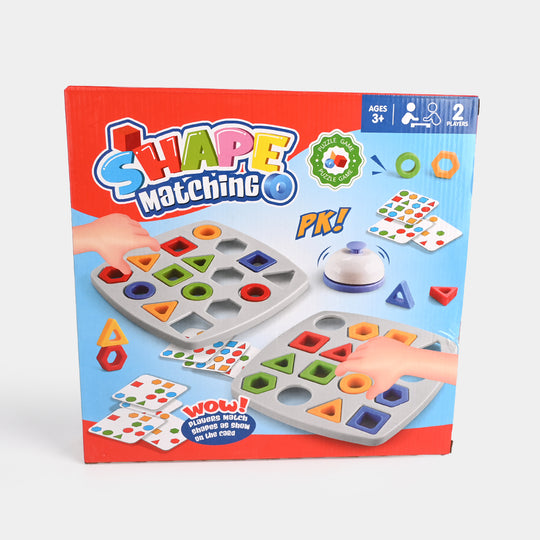 Shape Matching Board Game for Kids