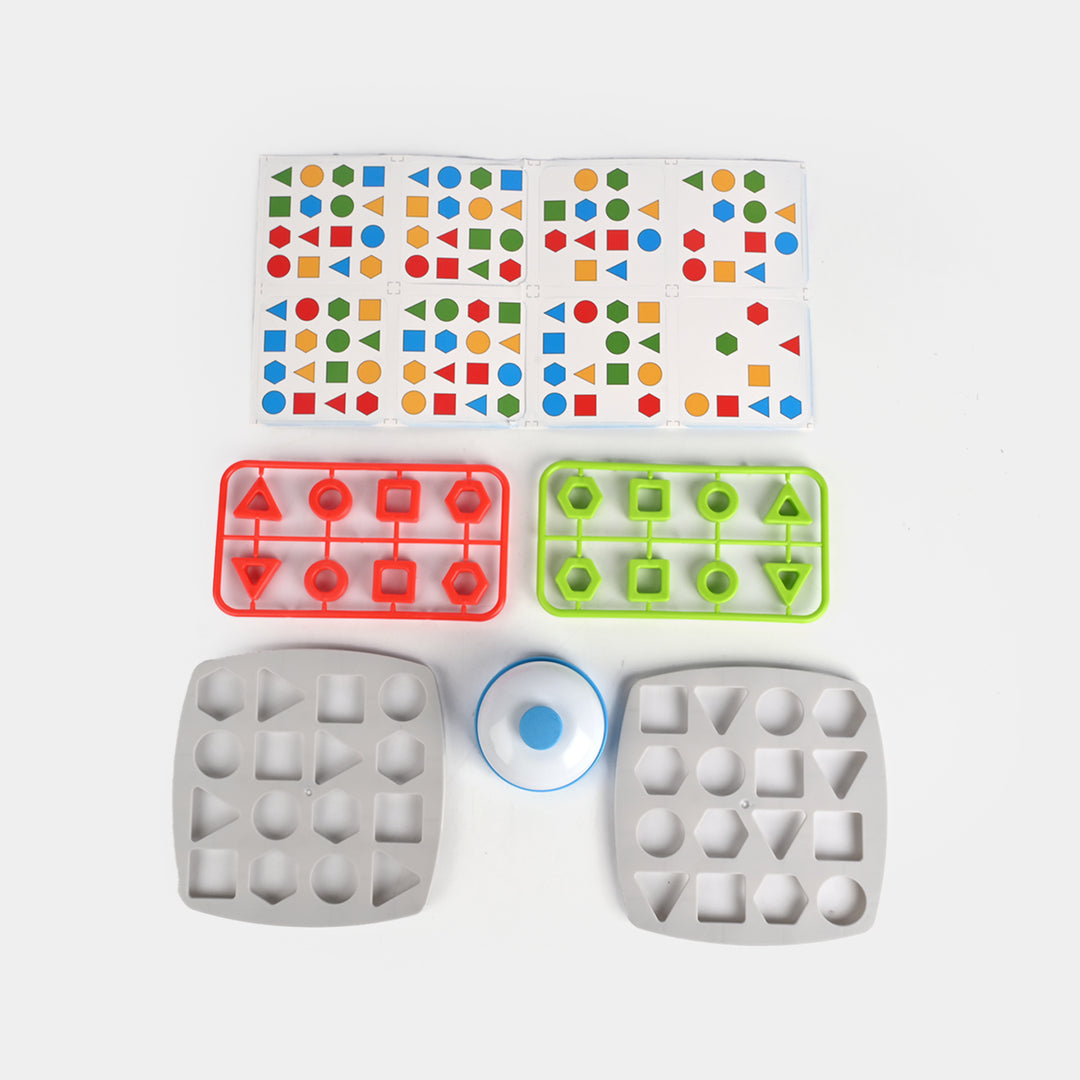 Shape Matching Board Game for Kids