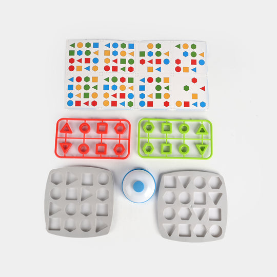 Shape Matching Board Game for Kids