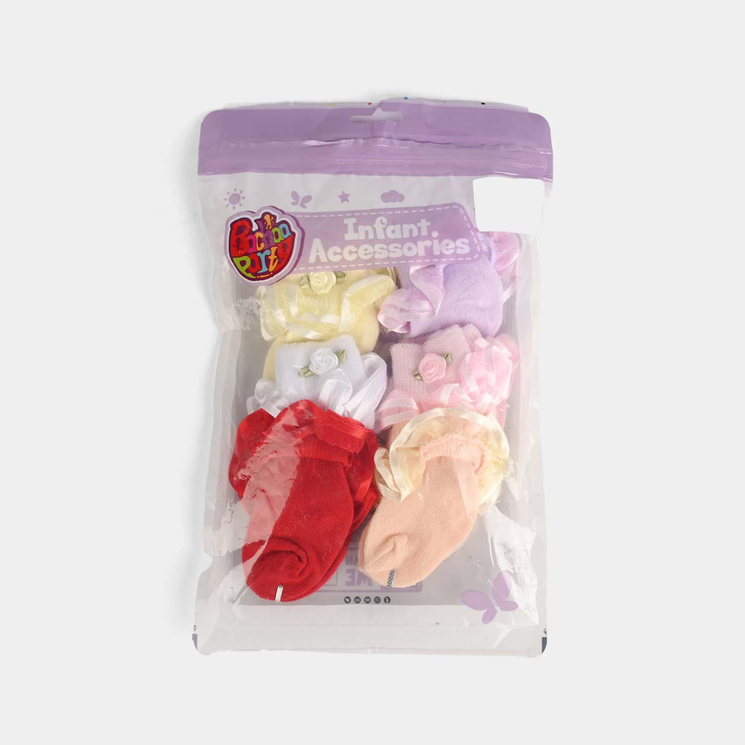 Baby Frill Socks - Pack Of 6
