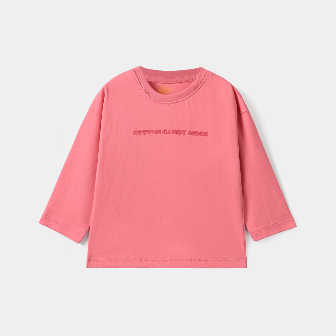 Girls Cotton Jersey T-Shirt F/S Candy