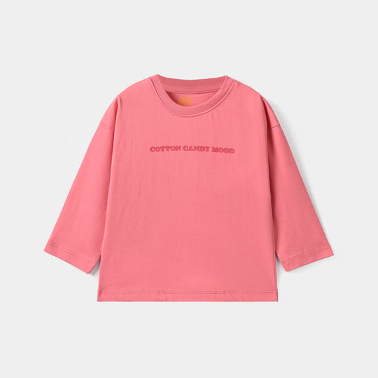 Girls Cotton Jersey T-Shirt F/S Candy