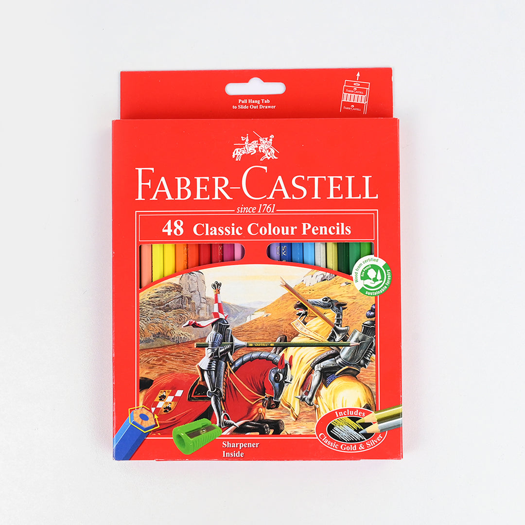 Fiber Color Pencils 48Pcs