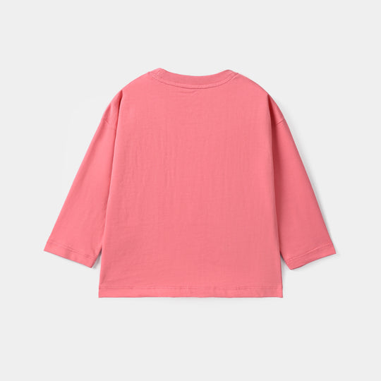 Girls Cotton Jersey T-Shirt F/S Candy