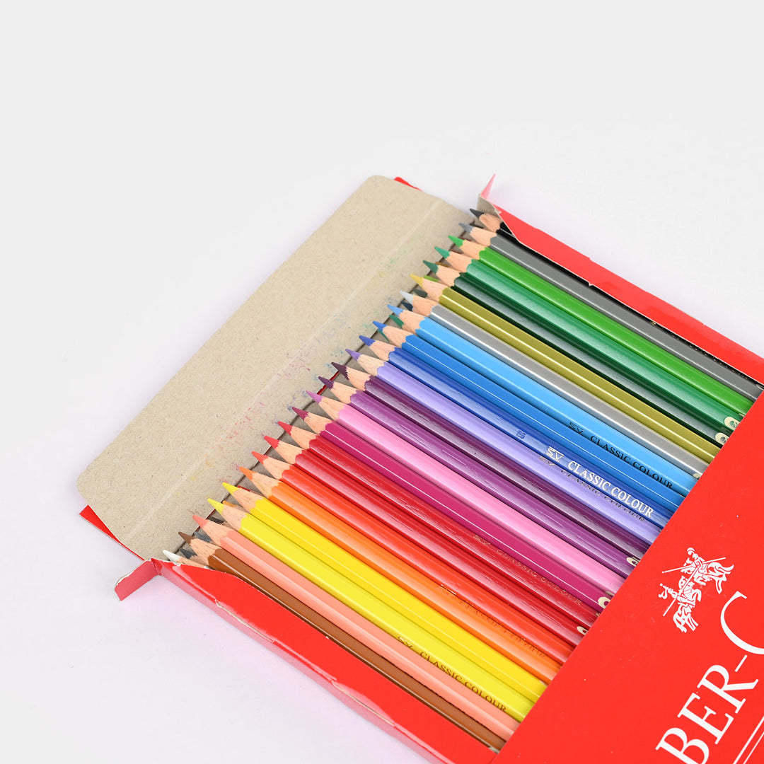 Fiber Color Pencils 48Pcs