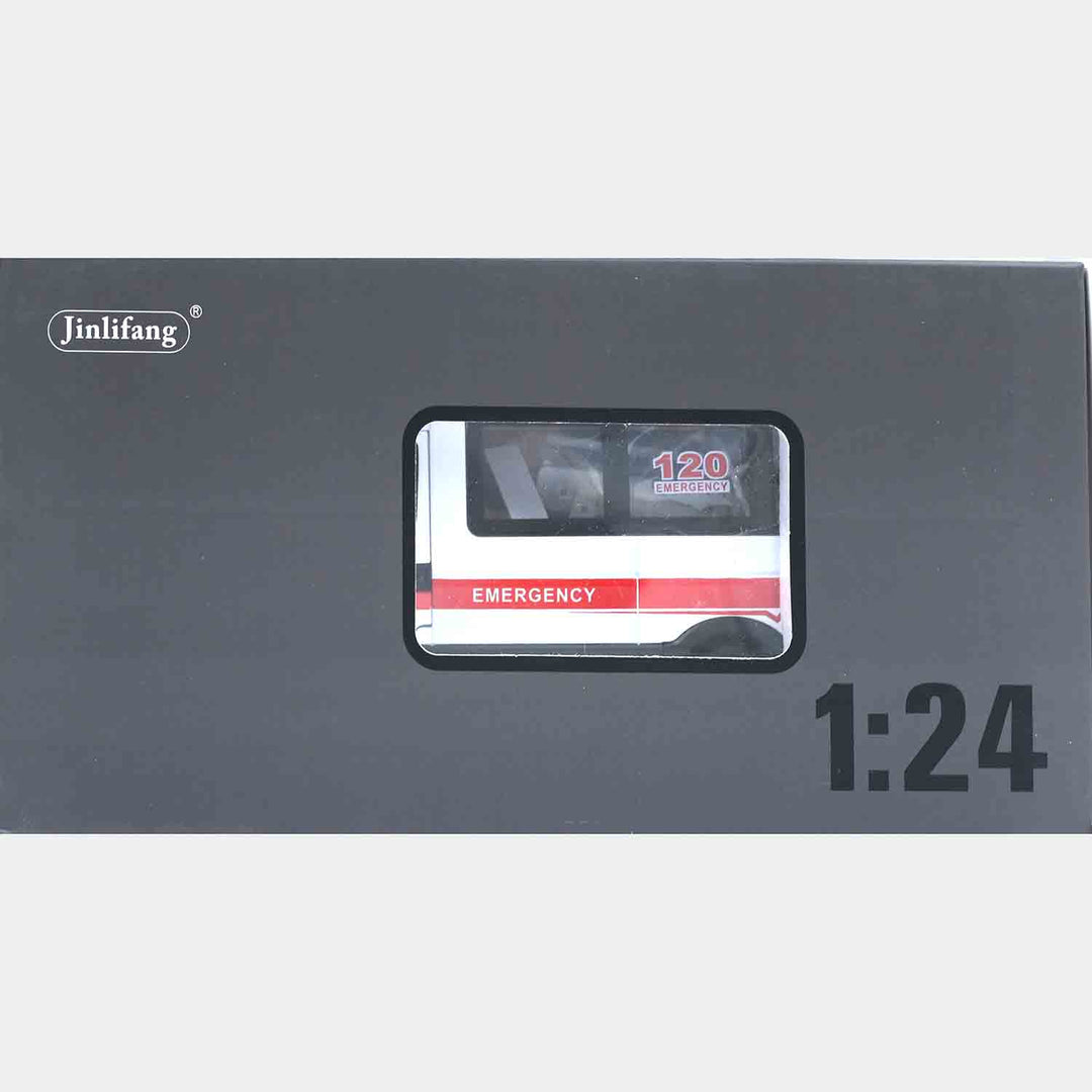 Pullback Alloy Die-Cast Ambulance