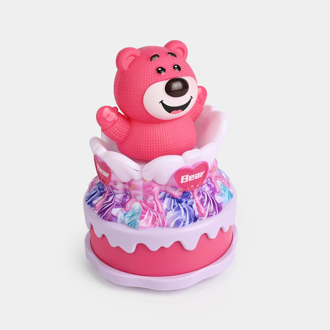 Strawberry Bear Musical Toy with Light & Sound