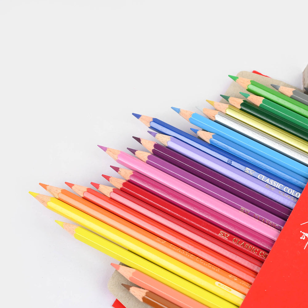 Fiber Color Pencils 48Pcs