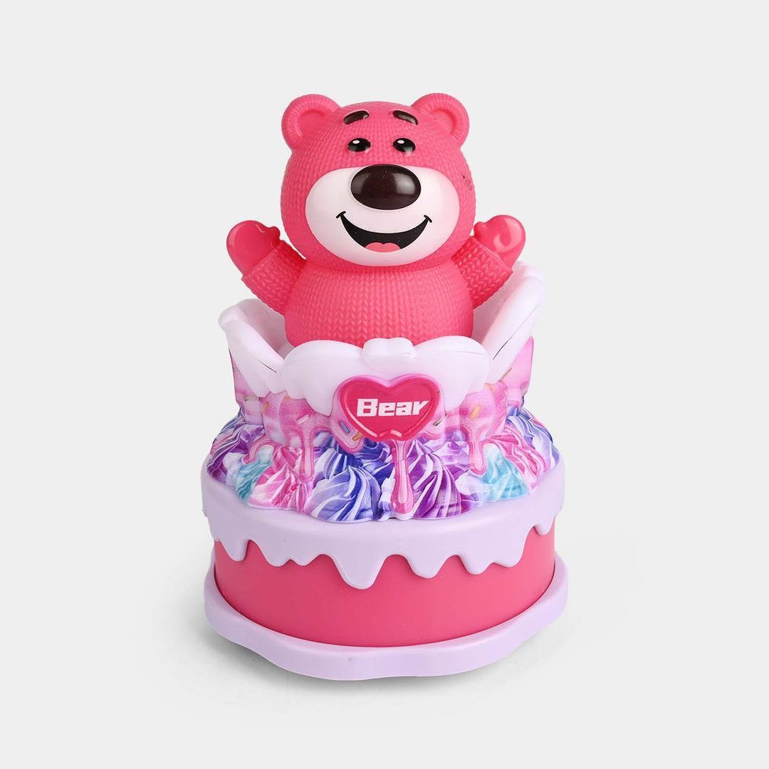Strawberry Bear Musical Toy with Light & Sound