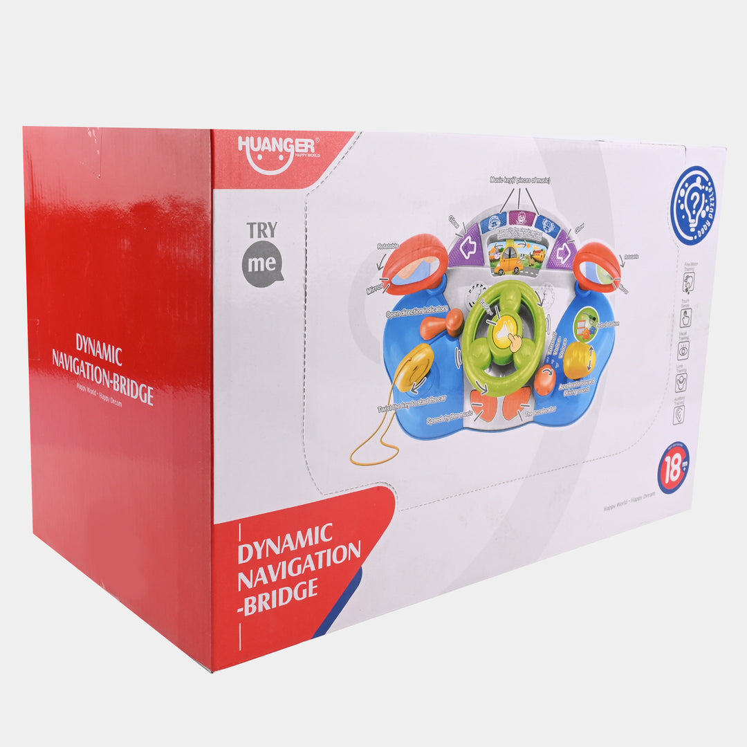 Dynamic Navigation-Bridge Steering Toy For Babies