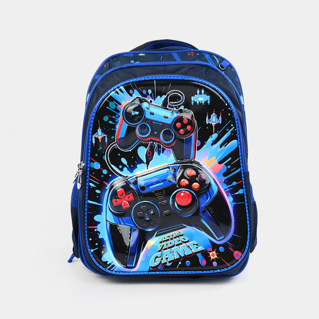 16" 3D Embossed School Bag Set | Grade 1-4