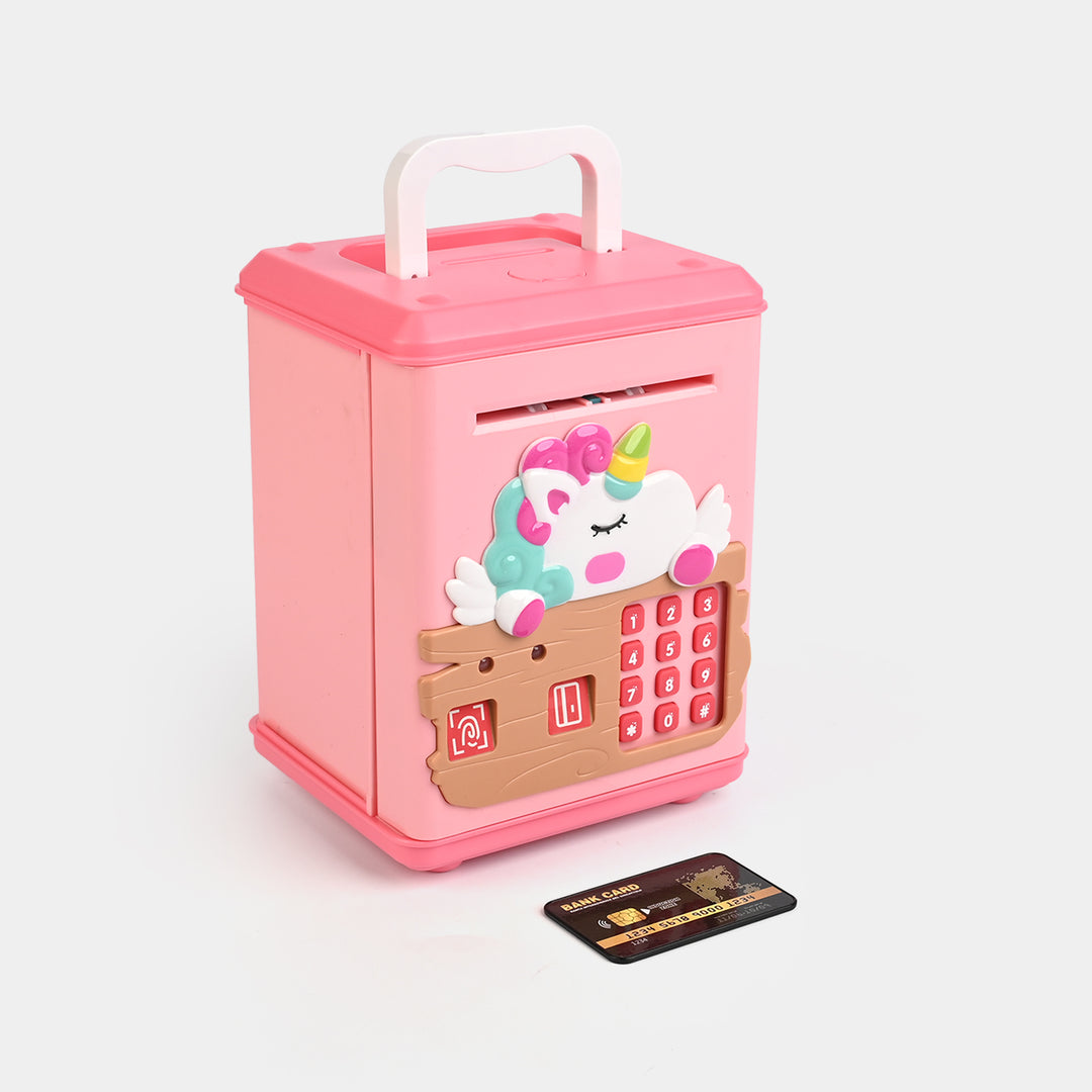 Girls Electronic Money Safe Piggy Bank with Password Lock