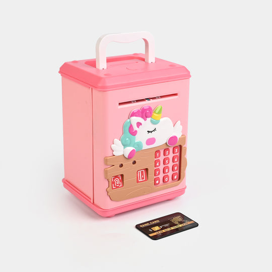 Girls Electronic Money Safe Piggy Bank with Password Lock