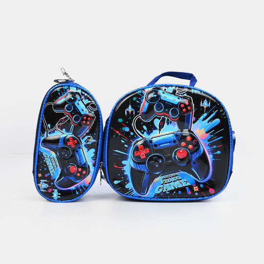 16" 3D Embossed School Bag Set | Grade 1-4