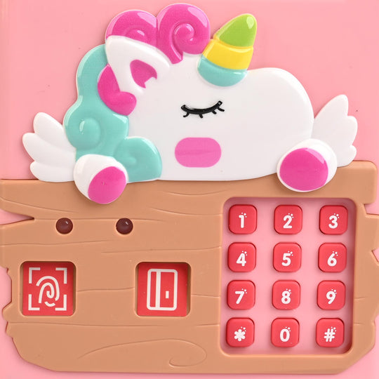 Girls Electronic Money Safe Piggy Bank with Password Lock
