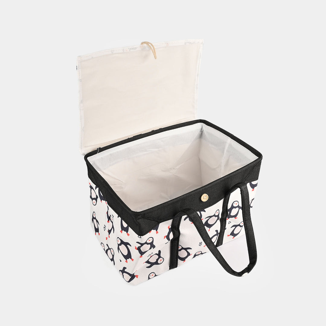 Foldable Storage Basket – Stylish, Practical, and Space-Saving