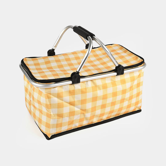 Insulated Picnic & Grocery Basket – Foldable, Lightweight & Multi-Purpose