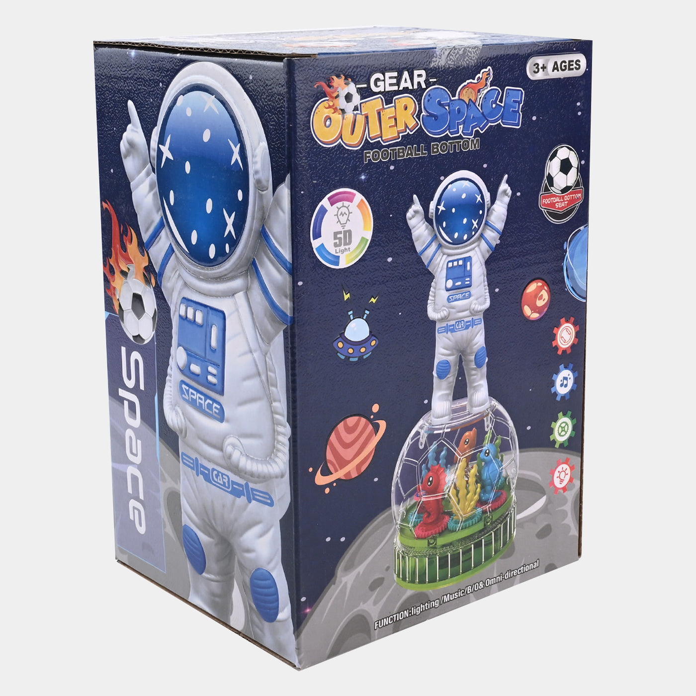 Gear Outer Astronaut Musical & Movable Toy For Kids
