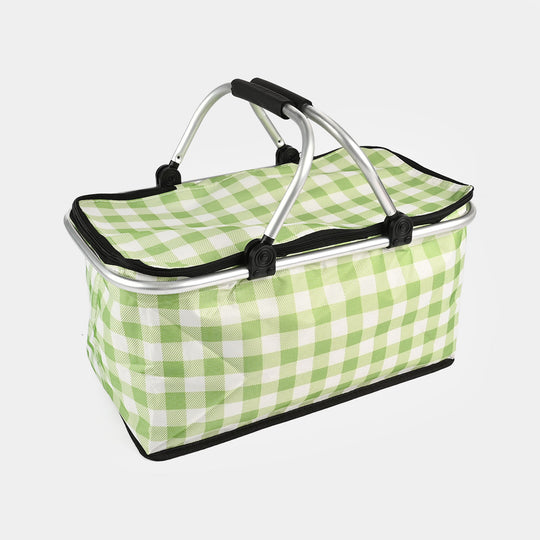 Insulated Picnic & Grocery Basket – Foldable, Lightweight & Multi-Purpose