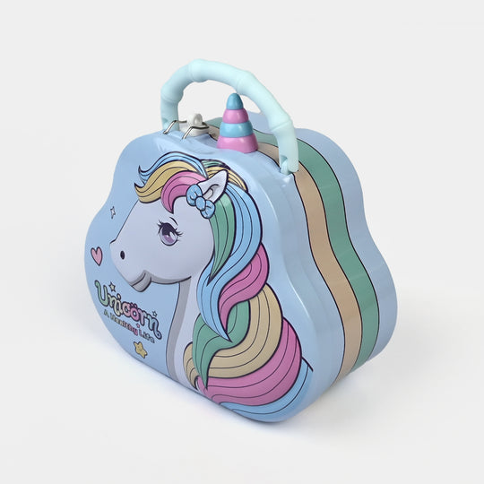 Metal Coin/Money Box with Lock For Kids